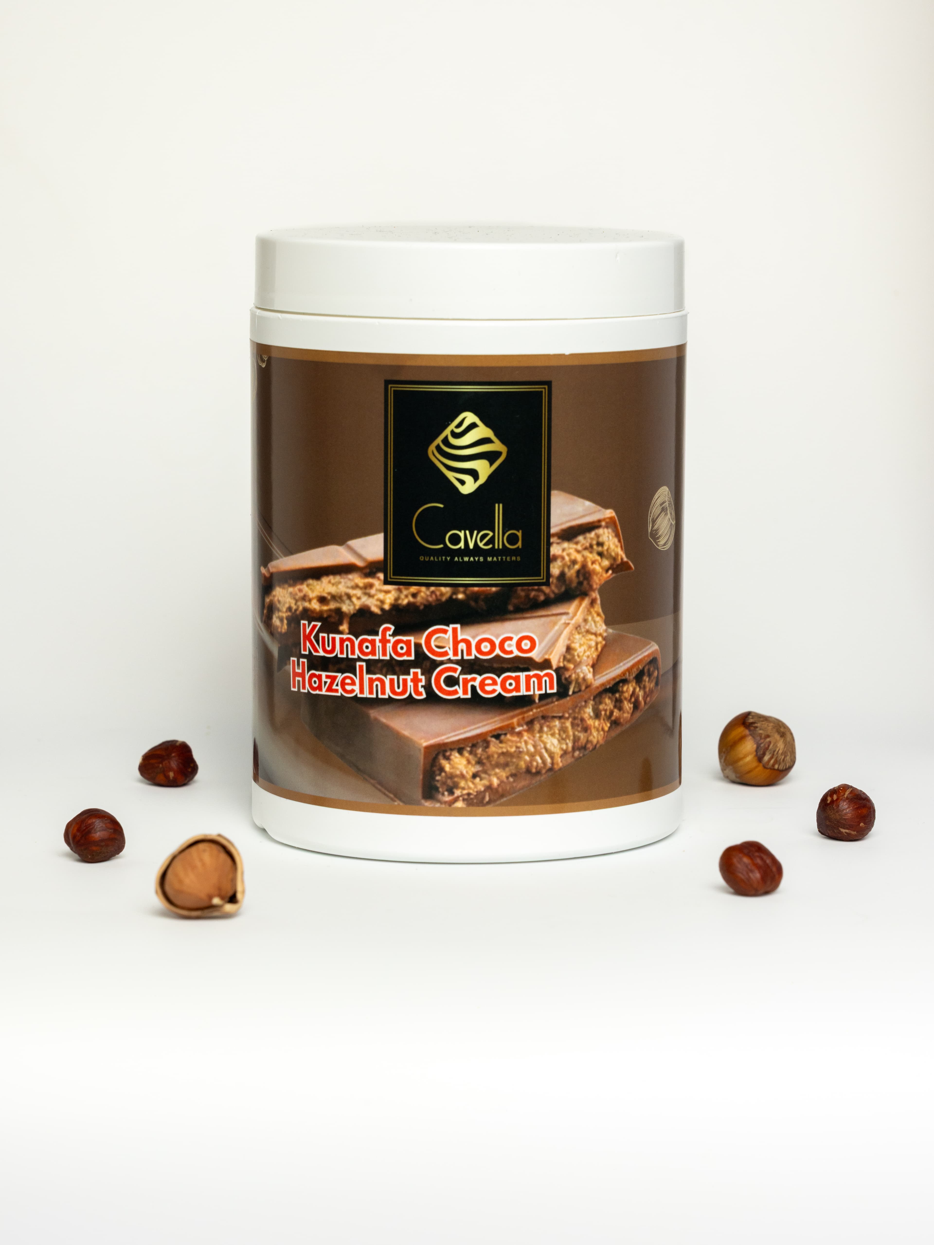 Kunafa Choco Hazelnut Cream