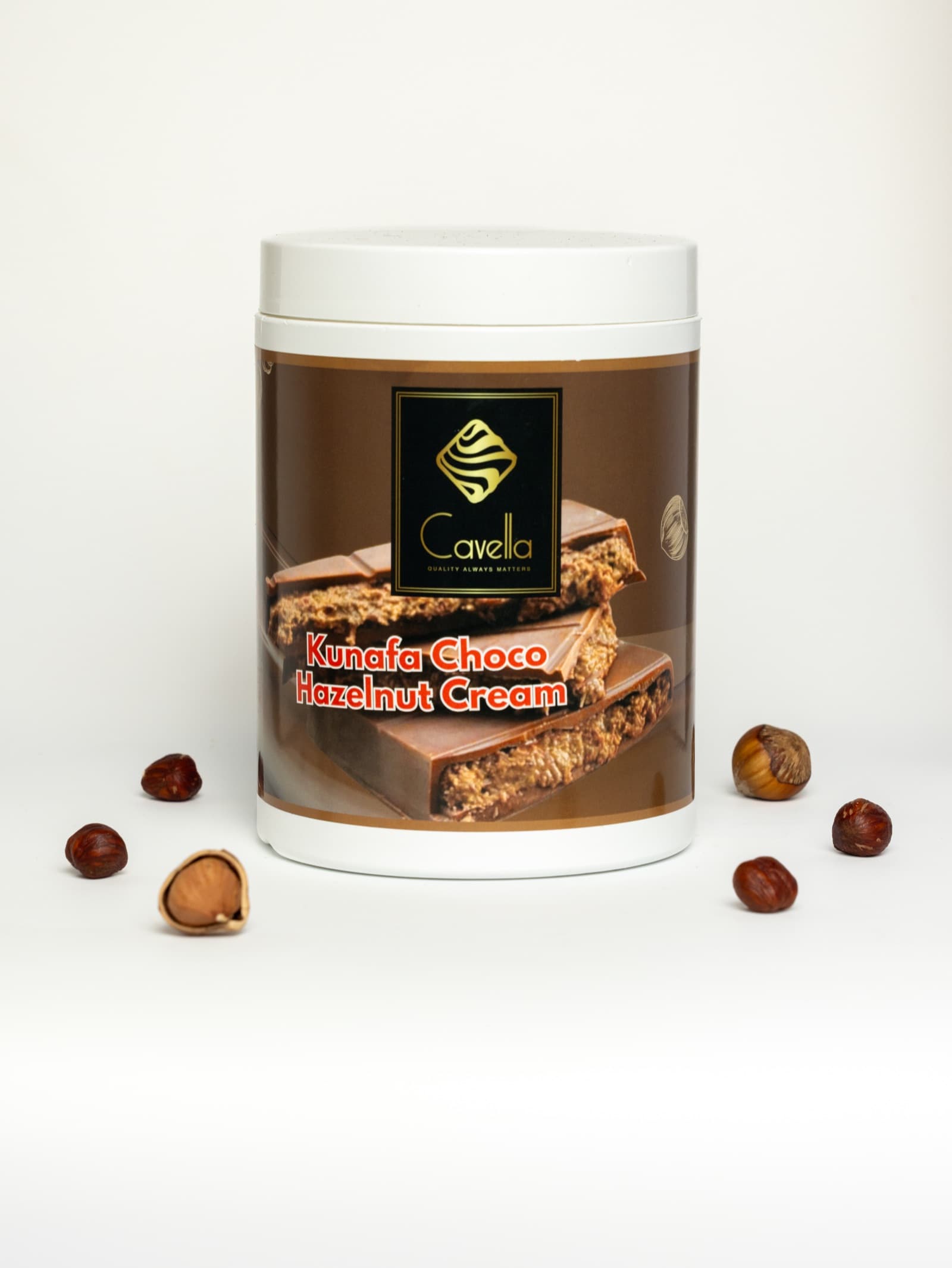 Kunafa Choco Hazelnut Cream